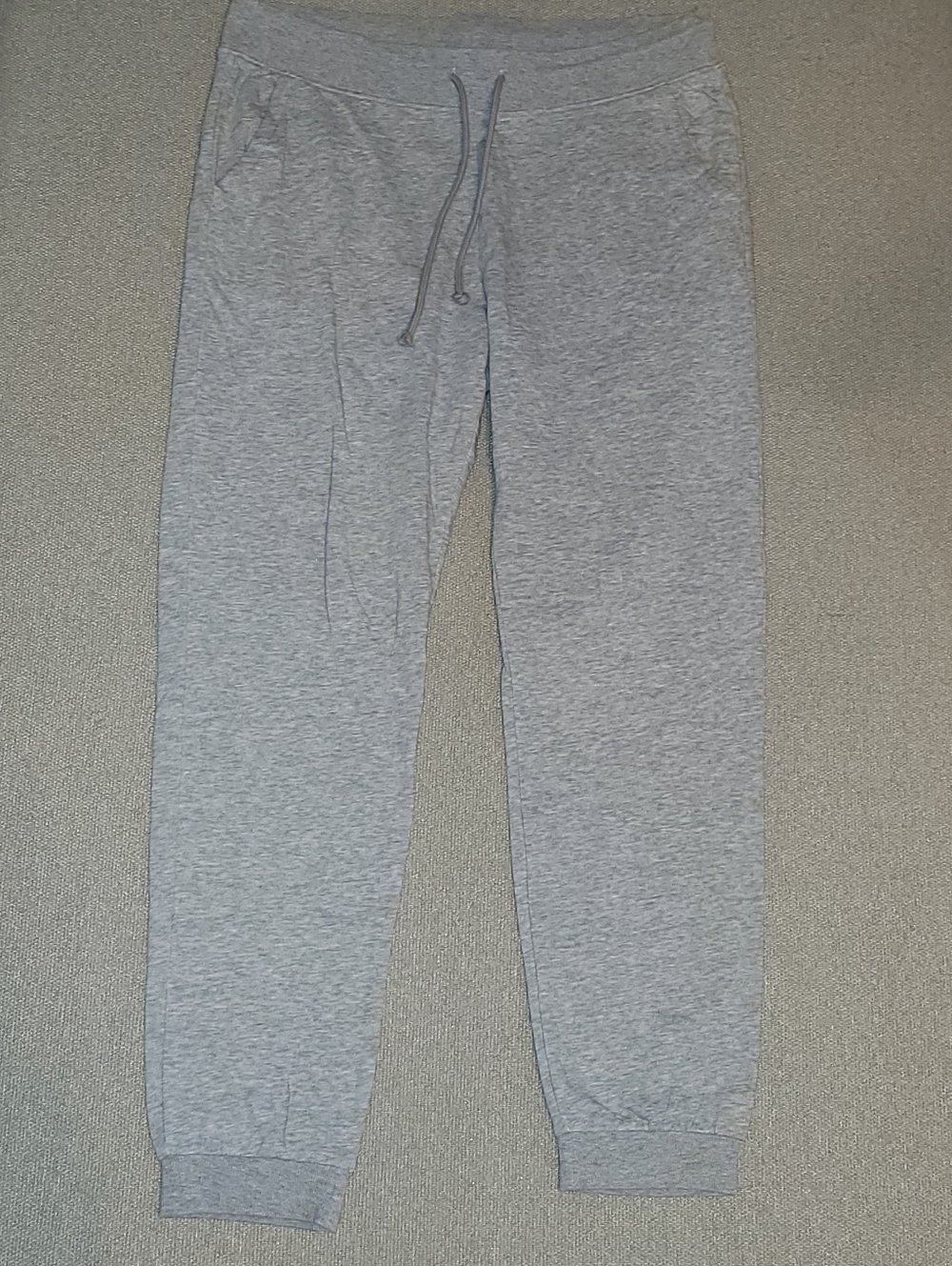 Divided Size Large Grey Drawstring Jogger Pants